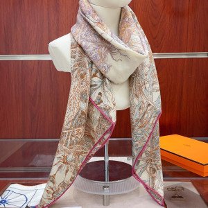 H 바레모 식물원 캐시미어 스카프