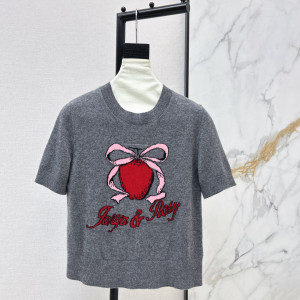 럭키 프루트 니트 반팔 티셔츠