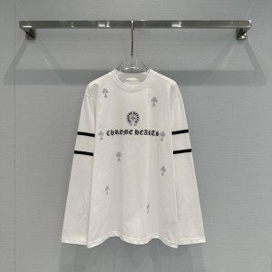Chrome Hearts 화이트 긴팔 티셔츠