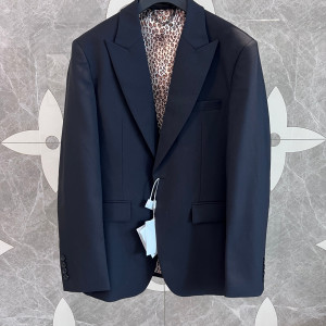 BALENCIAGA 네이비 수트 재킷